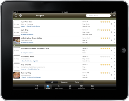 iPad Recipes