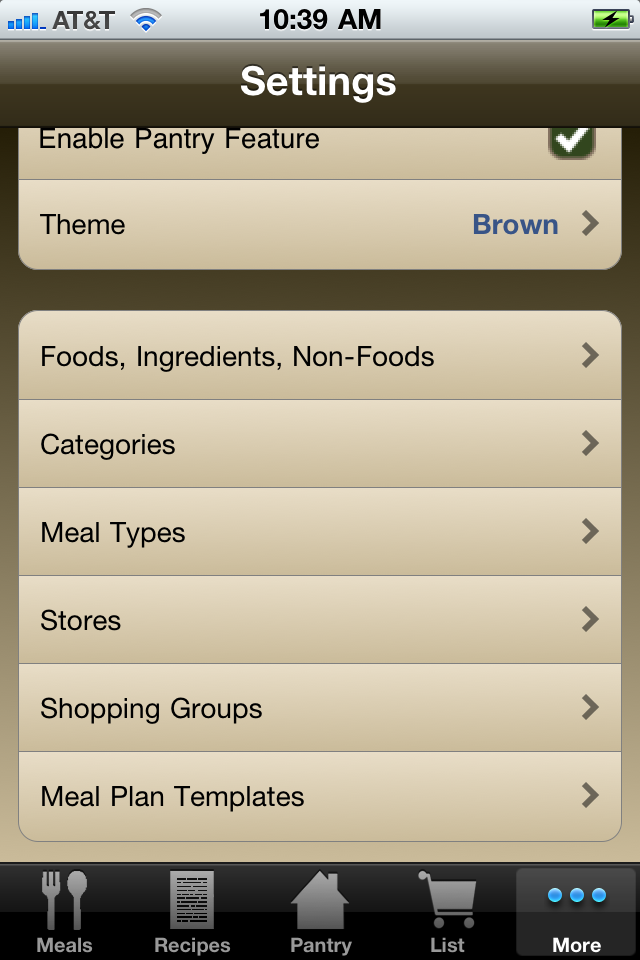 Custom Data Options
